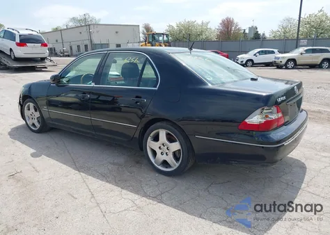 2004 Lexus Ls 430 z USA, uszkodzony, nr VIN JTHBN36F740124200